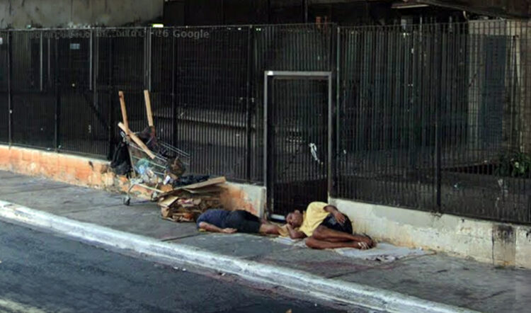 Moradores de Rua em Santana